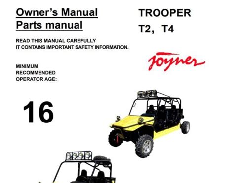 joyner utv trooper parts